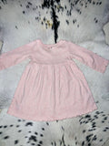 Carter's Long Sleeve Pink Dress 9m