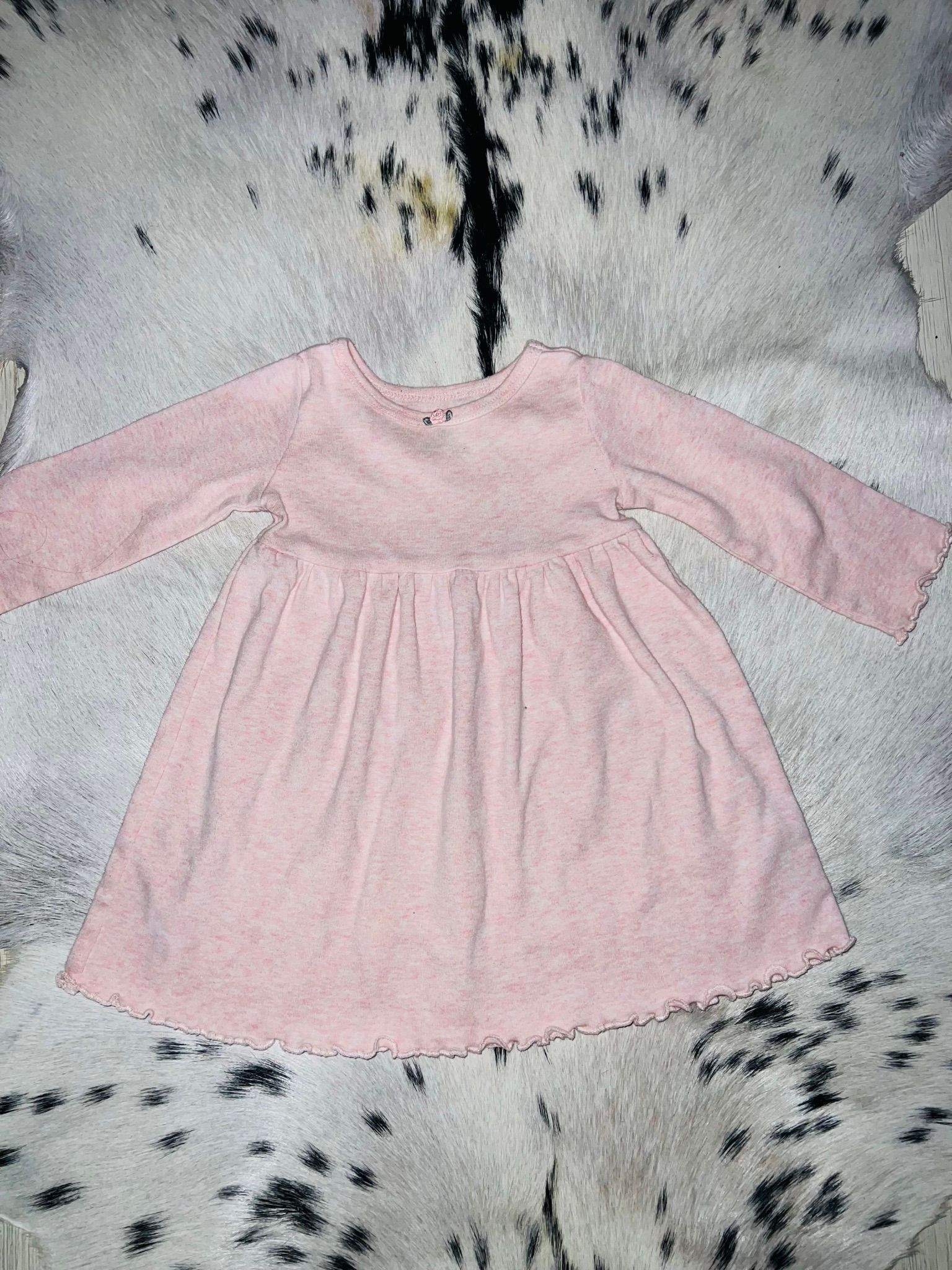 Carter's Long Sleeve Pink Dress 9m