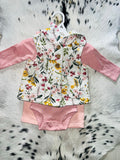 Carters 3-Piece Floral Vest Set 9m