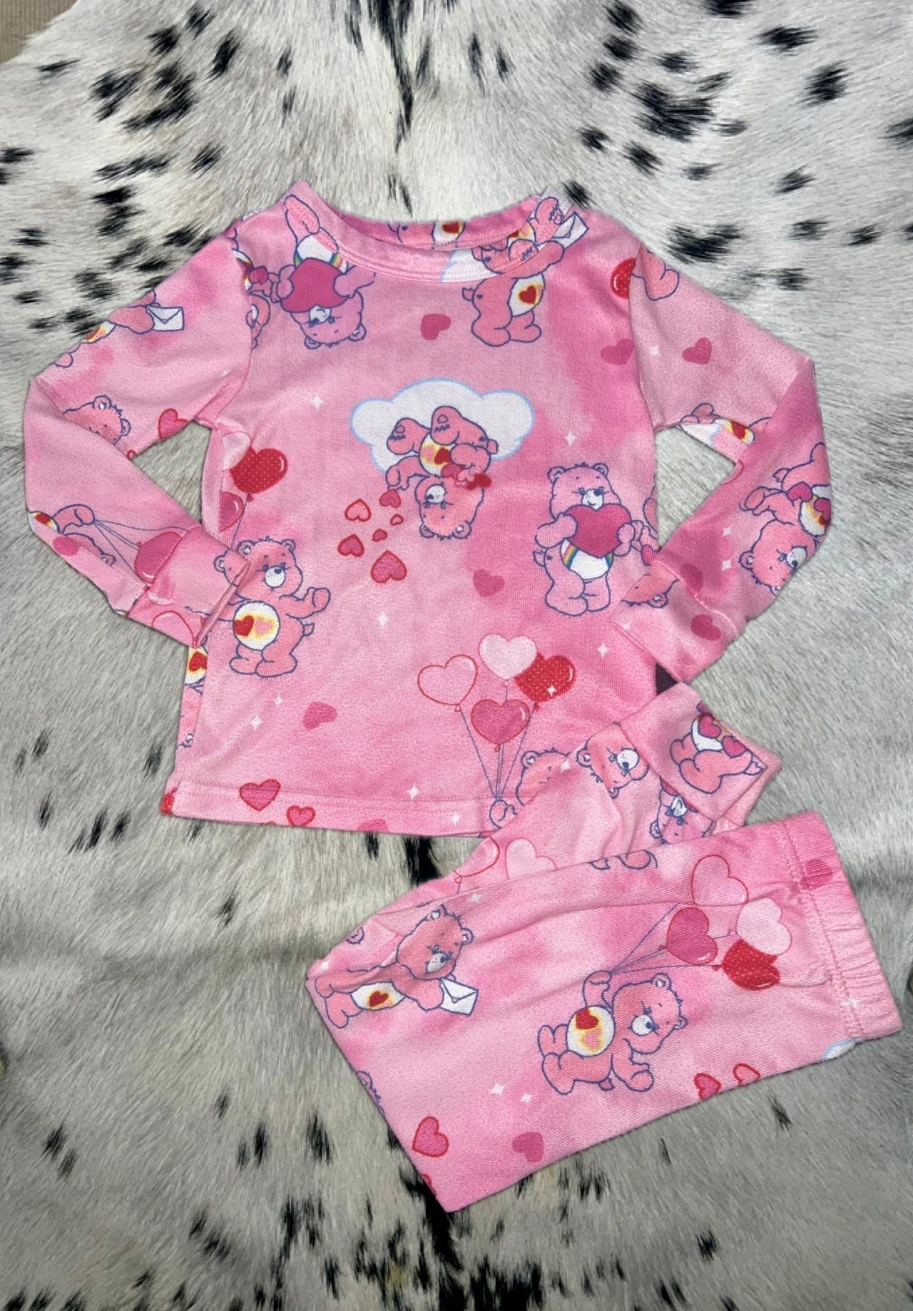 Care Bears Valentine Pajama Set 4T