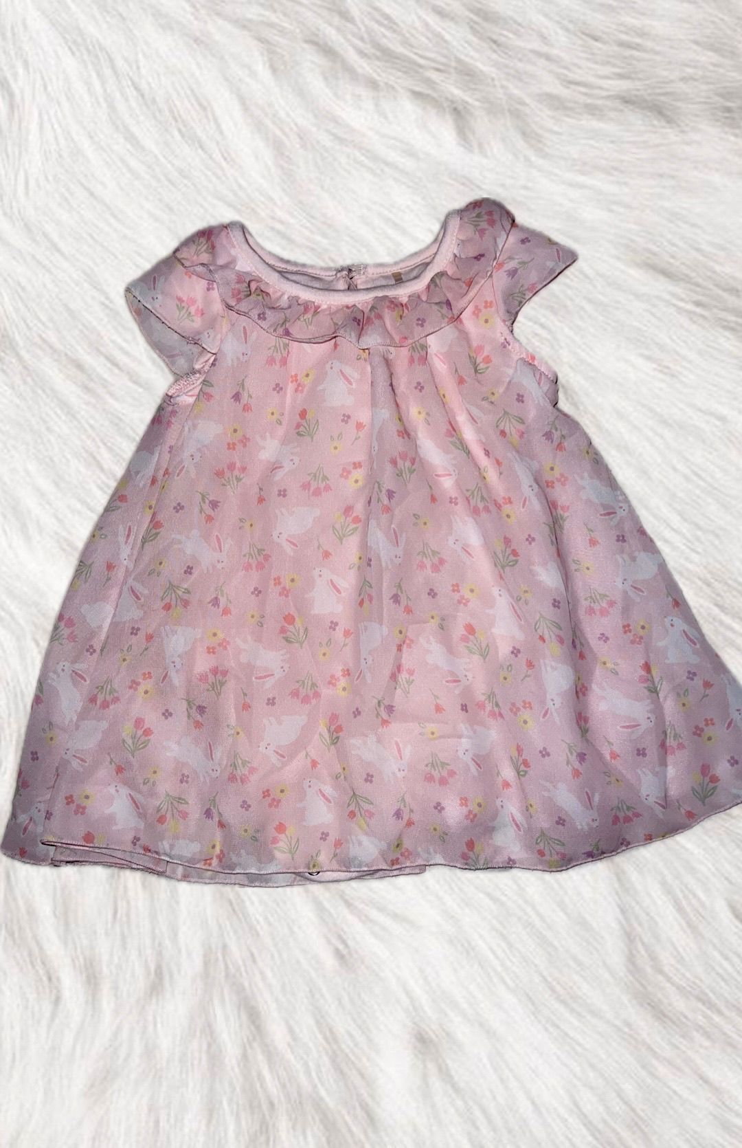Baby Starters Pink Easter Dress 9m